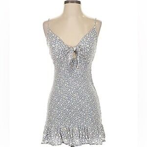 Ocean Drive Blue Floral Mini Dress